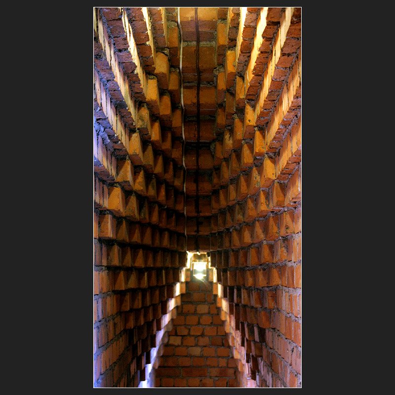 . Backsteinkunst - Im Turm des Stadthauses von Stockholm (Matthias)