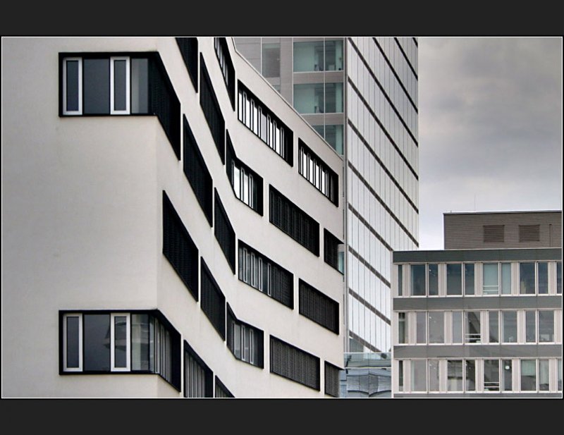 B�rofassaden in Frankfurt, Rebstock. (Matthias)
