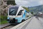 Der Westbahn ET 4010 029 (629/129) erreicht als WB 979 von Lindau Insel kommend den Bahnhof von Bregenz.