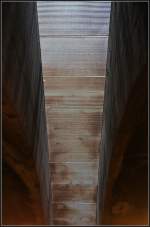 . Zwischen den Br�cken - G�terrost zwischen zwei Bahnbr�cken nahe dem Stuttgarter Hauptbahnhof. (Matthias)