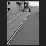 Eine Bahn, die gleich �ber die Kuppe fahren wird...(Matthias)