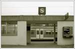 S-Bahnhof Rommelshausen: eine ganz banale S-Bahnstation.