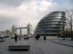 Modernes London neben Bauwerken vergangener Zeiten: heute bereits Realit�t in der Hauptstadt Grossbritaniens.